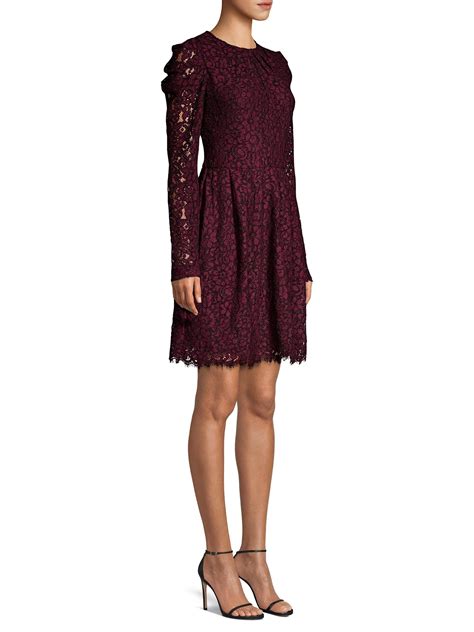 michael kors lavender lace dress|Dresses .